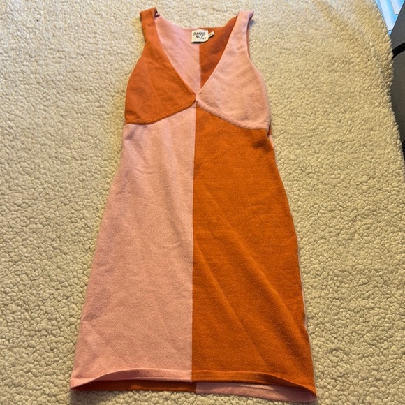 Princess Polly Pink and Orange Mini Dress - Picture 1 of 3